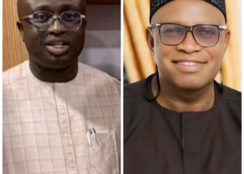 HON. PIUS ALILE CONGRATULATES SYLVESTER AIGBOBOH ON HIS APPOINTMENT AS EDO STATE APC DEPUTY CHAIRMAN