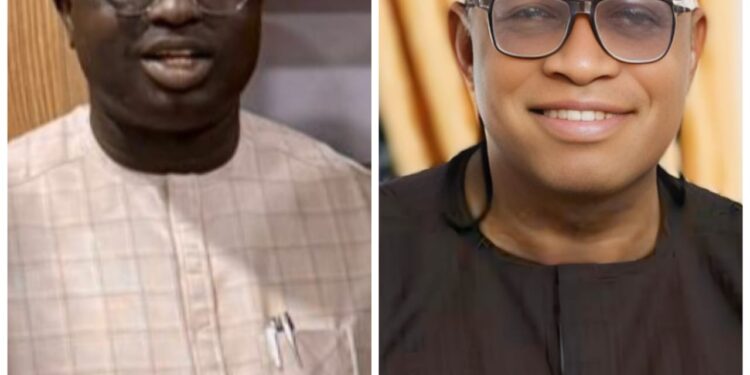 HON. PIUS ALILE CONGRATULATES SYLVESTER AIGBOBOH ON HIS APPOINTMENT AS EDO STATE APC DEPUTY CHAIRMAN