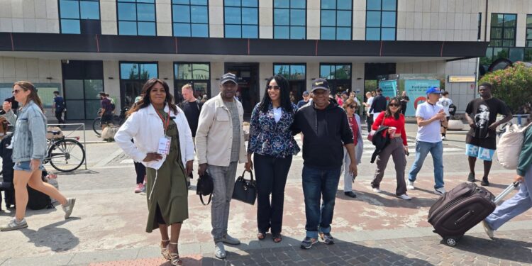 Just In: DG of Edo State Diaspora Agency, Dr. Mrs. Loretta Oduware Ogboro-Okor, Arrives Verona with Delegation for Diaspora Engagement