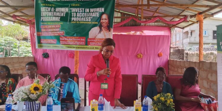 Empowerment: Commissioner for Women Affairs Lauds FONWIP