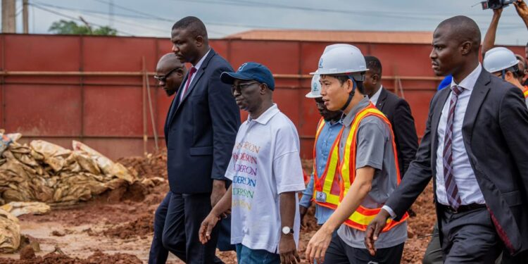 Okpebholo Inspects Construction on 10-Lane Benin-Asaba Expressway, Lauds Tinubu’s Renewed Hope Agenda