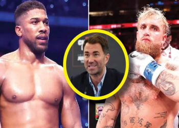 Anthony Joshua and Jake Paul, with backing from Saudi Arabia's General Entertainment
