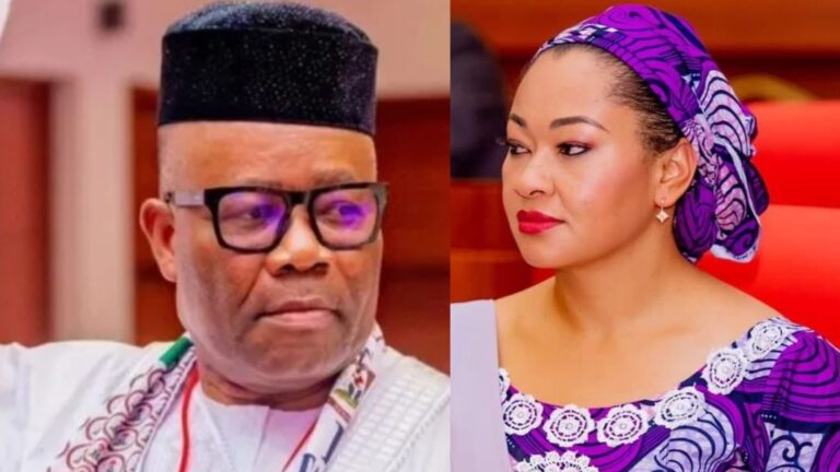 Natasha fire back Akpabio over rain statement challenge