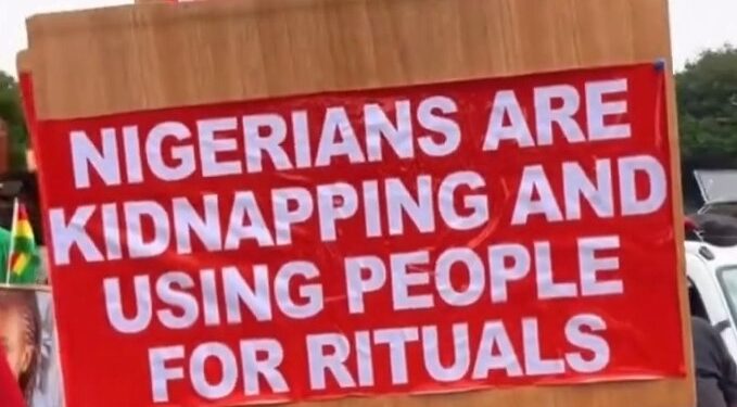 Ghanaians Stage Protest, Demand Nigerians Leave Country ‎