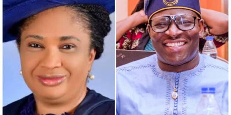 HON. BILLY OSAWARU CONGRATULATES PROF. IDIA IZE-IYAMU  AS SHE IS APPOINTED CHIEF MEDICAL DIRECTOR OF UBTH