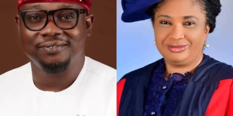 Hon. Engr. Esosa Iyawe Congratulates Prof. Idia Nibokun Ize-Iyamu on Appointment as UBTH CMD