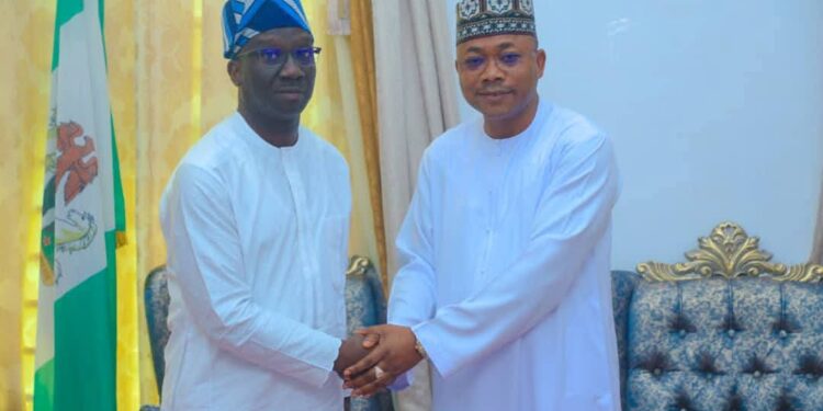 ‎Gov Okpebholo Pay Condolence Visit to Kogi Gov Ododo Over Him Papa Death