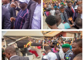 Okpebholo Rescues Accident Victims on Benin–Auchi Road