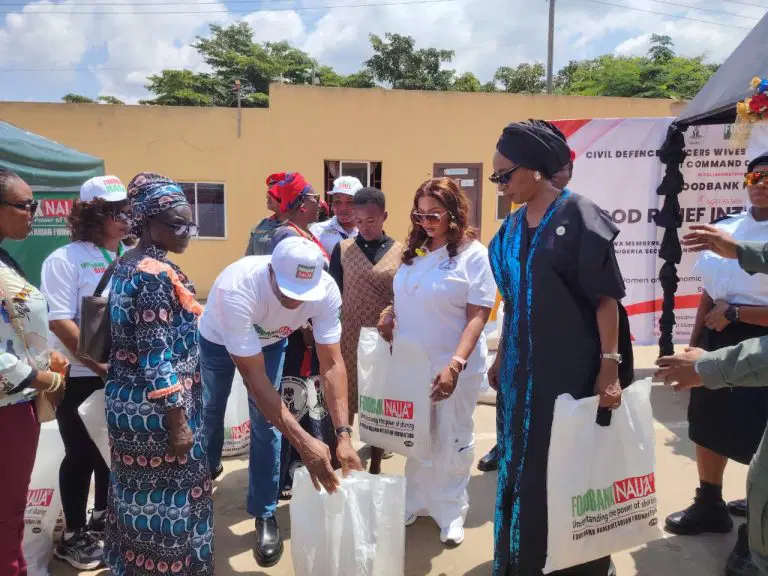 Fallen Heroes: NSCDC Officers’ Wives Flag Off Monthly Food Distribution to Widows