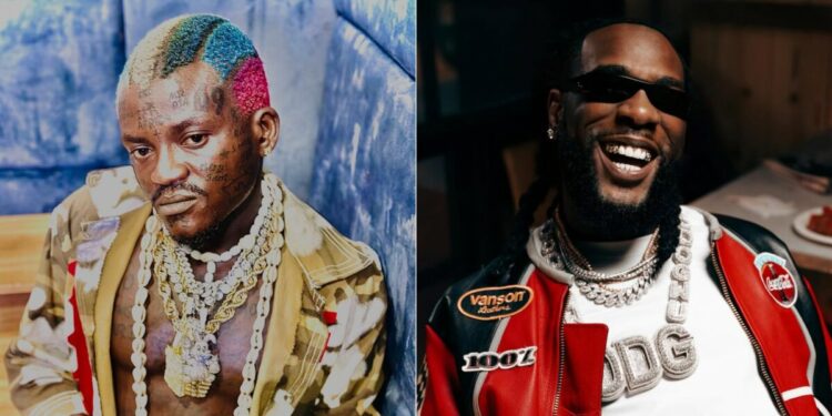 Portable Begs Burna Boy for Music Collaboration After Squandering ₦20 Million Gift