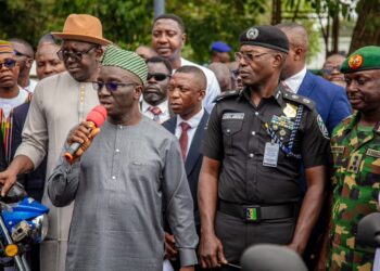 Okpebholo Reads Riot Act to Criminals, Equips Security Agencies with 300 Motorbikes