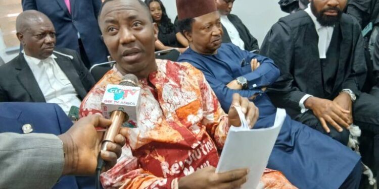 DSS Petitions X to Deactivate Sowore’s Account Over Tinubu Tweet