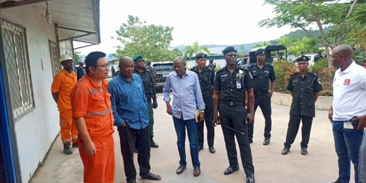 Edo CP Visits Okpella After Killing of NSCDC Operatives, Abduction of Chinese National