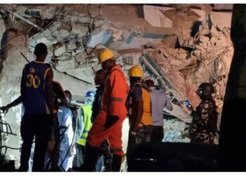 One Dead, Four Rescued in Lagos Building Collapse as Search for Survivors Continues