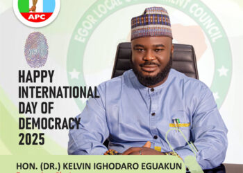 International Day of Democracy: Executive Chairman of Egor Local Government Council Reaffirms Commitment to Good Governance