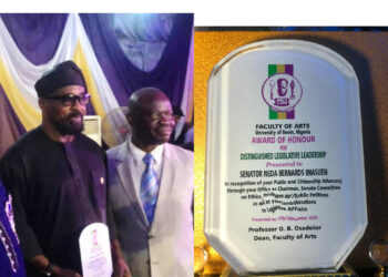 UNIBEN Faculty of Arts at 50: Senator Imasuen Honoured, Calls for Ethical Leadership in Education