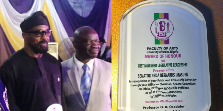 UNIBEN Faculty of Arts at 50: Senator Imasuen Honoured, Calls for Ethical Leadership in Education