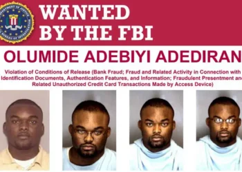 FBI Offers $10,000 Reward for Information Leading to Arrest of Nigerian Fugitive