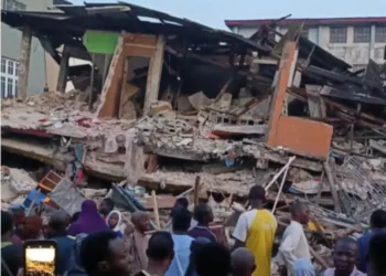 Tragedy Strikes Lagos: 15 Rescued After Two-Storey Building Collapses in Oyingbo
