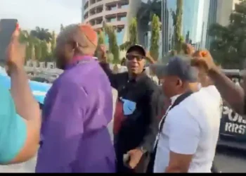 Abuja Shut Down as Police Fire Teargas During #FreeNnamdiKanu Protest