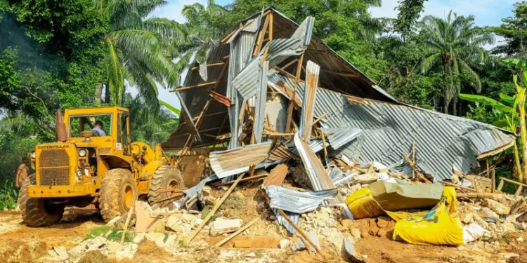 Enugu Government Demolishes Kidnapping Den in Nkanu West