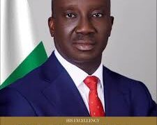 GOVERNOR OKPEBHOLO CONDOLES WITH THISDAY FAMILY, NUJ OVER THE SUDDEN DEATH OF SENIOR JOURNALIST, ADIBE EMENYONU