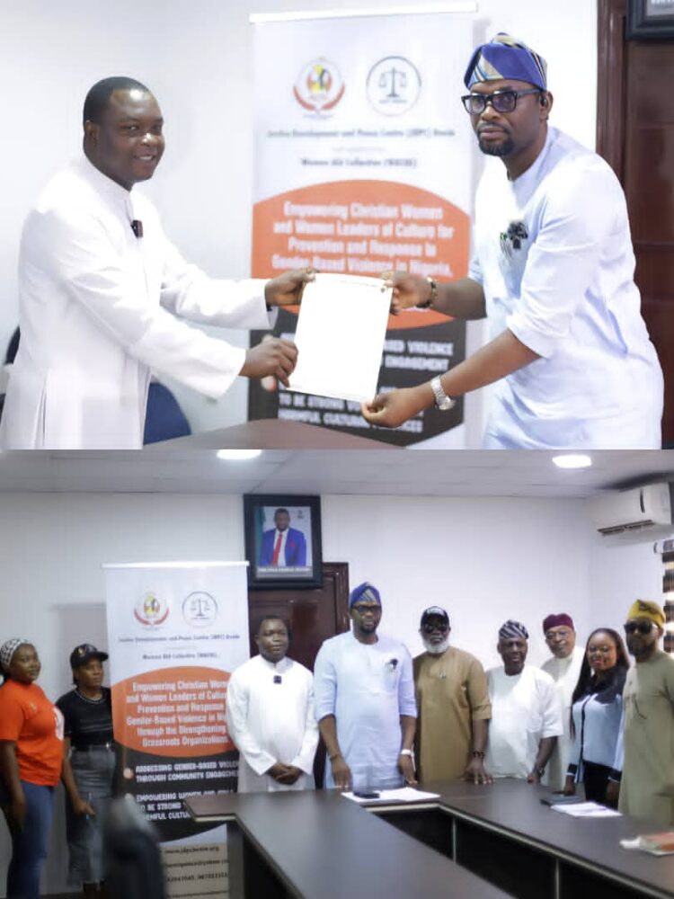 JDPC Partners with Hon. Engr. Gabriel Iduseri In The Fight Against Gender-Based Violence