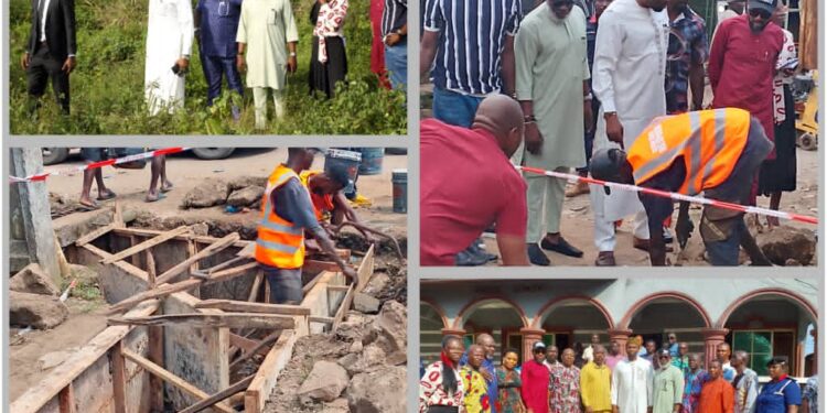 Oredo Council Chairman Inspects Igbesanmwan Road Project, Promises Six-Classroom Block for Uholor Community