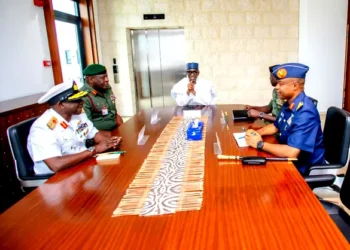 National Security Adviser Meets with Service Chiefs Over Trump's Threat