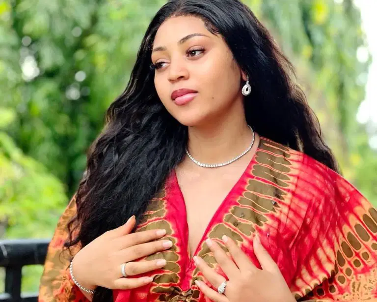 Regina Daniels says she’s not at peace while separated from her children