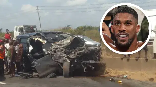 ANTHONY JOSHUA IN HORRIFIC CRASH: TWO FOREIGN NATIVES DEAD, BOXER HOSPITALIZED WITH MINOR INJURIES