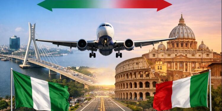 Nigeria Moves to Restore Direct Flights With Italy, Boosting Bilateral Ties and Citizen Mobility