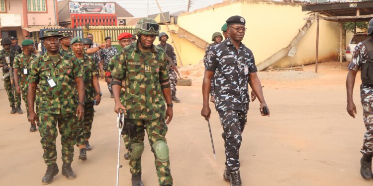 EKPOMA PROTEST: HEAVY SECURITY DEPLOYED TO CURB CRIMINALITY; 52 SUSPECTS ARRESTED, MISINFORMATION ON SOCIAL MEDIA CLARIFIED