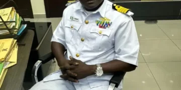 The Lagos State Taskforce has arrested three suspected fake naval officers, including James K. Robert