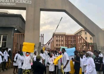 “LAUTECH Crisis Deepens as Medical Sciences Students Block Campus Over Anatomy, Physiology Relocation”.