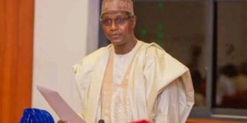 “Katsina Senator Abdulaziz Musa Yar’Adua Honors Late Senator Barinada Mpigi as a Champion of National Unity.”