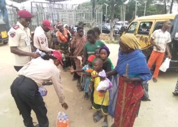 “Lent Outreach in Anambra:  FRSC, Love bite Food Partner to Support Vulnerable Residents and Crash Victims in Onitsha”
