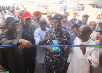 Philanthropist Patrick Agbator Donates, Commissions Emaudo Police Station to Boost Security in Ekpoma