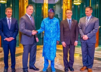 Tinubu Meets US Military Delegation at Aso Rock