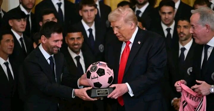 “Trump Hosts Lionel Messi and Inter Miami at the White House After Historic 2025 MLS Cup Victory”