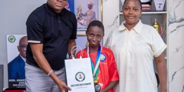 Okpebholo Honours Team Edo Champions, Surprises Young Chess Talent with N1m Gift