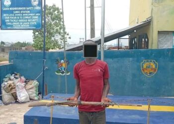 “Lagos Security Agency Arrests Suspected Burglar in Ikorodu, Recovers Locally Made Firearm”