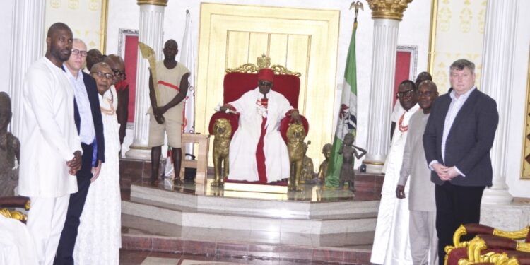 Oba of Benin Hosts African, European Investors, Signals New Era of Strategic Partnerships