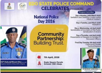 Edo Police Launch Statewide Outreach, Walkathon, Medical Drive for 2026 National Police Day