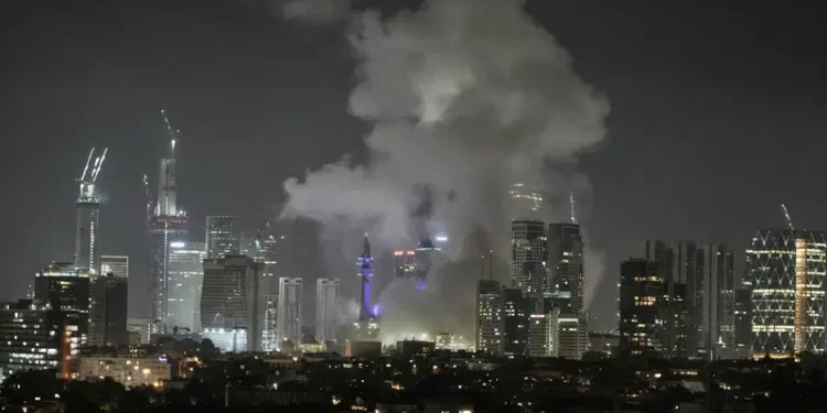 Iran has launched another round of missiles towards Israel,