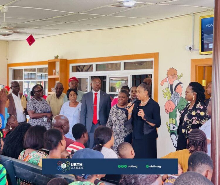 University of Benin Teaching Hospital Upgrades Paediatric Clinic as CMD Idia Nibokun Ize-Iyamu Commissions Renovated Facility