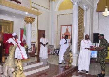 Oba of Benin Offers Blessings, Backs Nigerian Army’s Security Operations in Edo