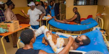 Okpebholo Foots Medical Bills of Ekpoma Fire Victim, Other Patients at Irrua Hospital