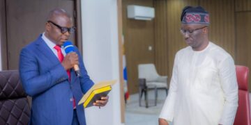 Gov Okpebholo Charges New Commissioner Momodu to Advance SHINE Agenda