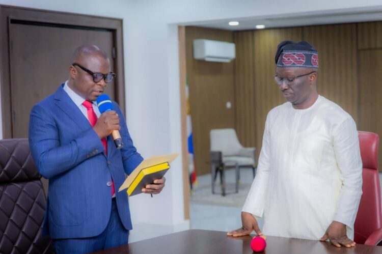 Gov Okpebholo Charges New Commissioner Momodu to Advance SHINE Agenda